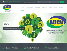 Tablet Screenshot of abcvbrasil.org.br